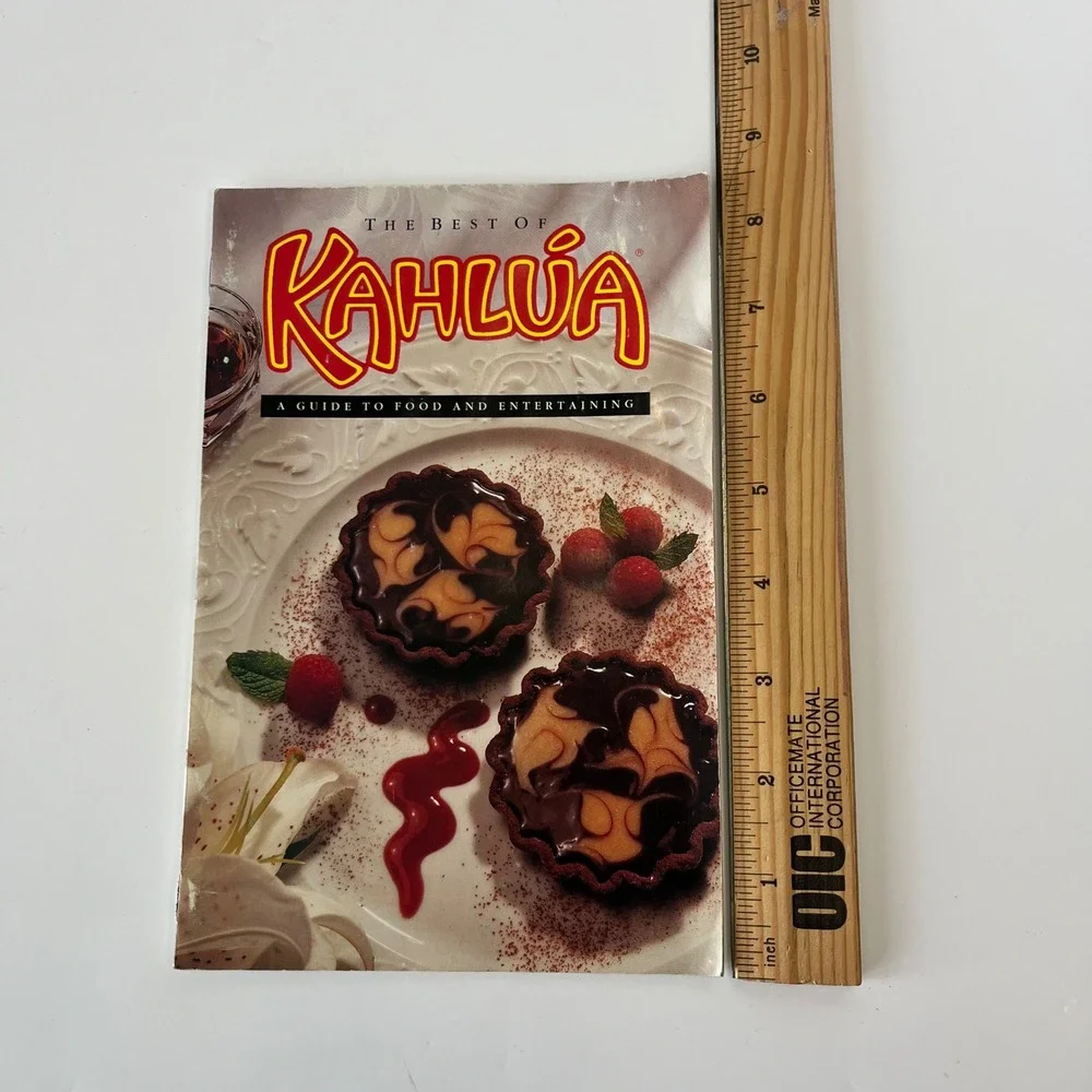 The Best of Kahlua A Guide to Food and Entertaining Recipe Booklet Vintage